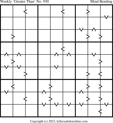 Killer Sudoku for 9/18/2023