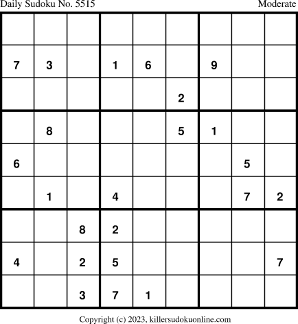 Killer Sudoku for 4/9/2023