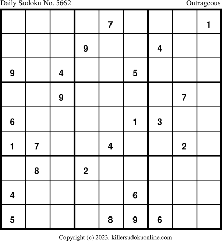 Killer Sudoku for 9/3/2023