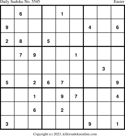 Killer Sudoku for 5/9/2023
