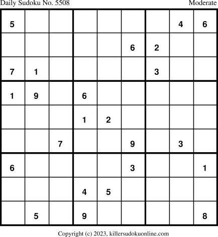 Killer Sudoku for 4/2/2023