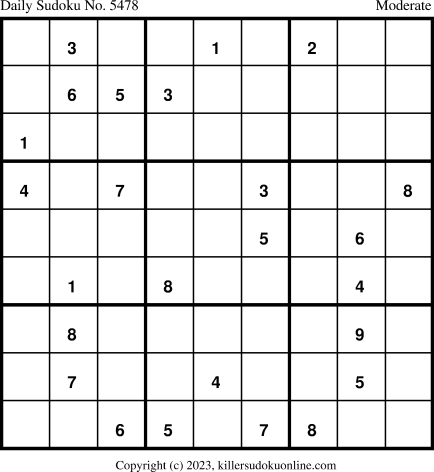 Killer Sudoku for 3/3/2023