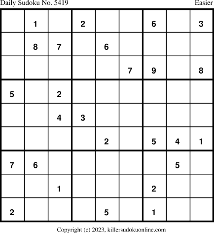 Killer Sudoku for 1/3/2023