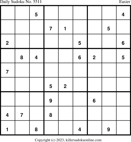 Killer Sudoku for 4/5/2023