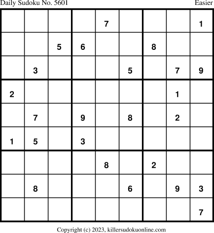 Killer Sudoku for 7/4/2023