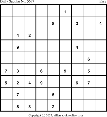 Killer Sudoku for 8/9/2023