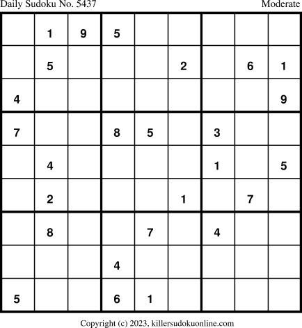 Killer Sudoku for 1/21/2023