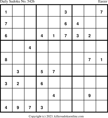 Killer Sudoku for 1/10/2023