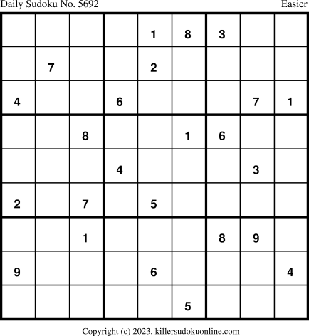 Killer Sudoku for 10/3/2023