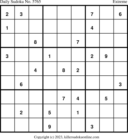 Killer Sudoku for 12/15/2023