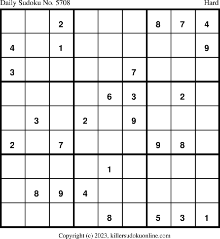 Killer Sudoku for 10/19/2023