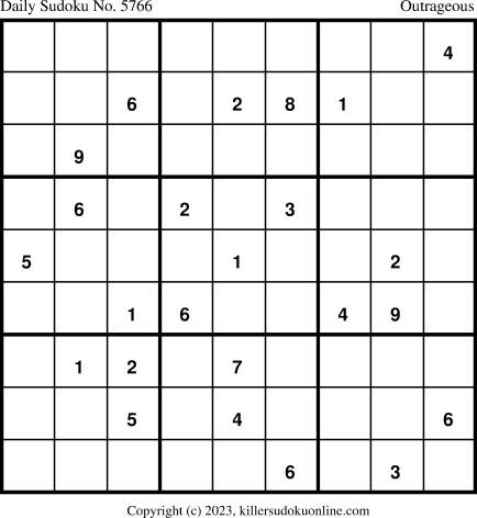 Killer Sudoku for 12/16/2023