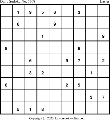 Killer Sudoku for 12/18/2023