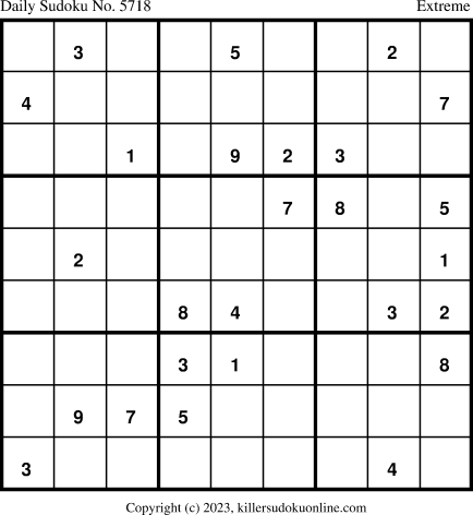 Killer Sudoku for 10/29/2023