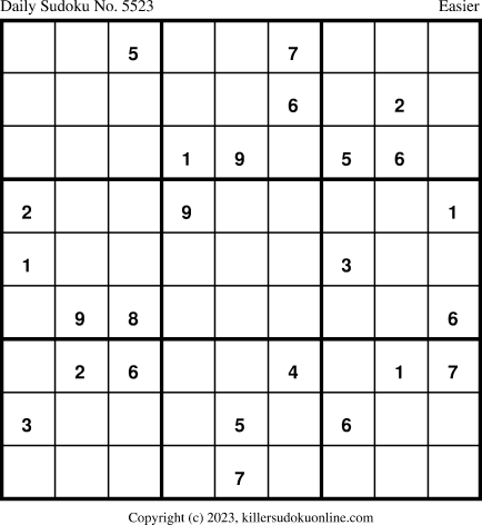 Killer Sudoku for 4/17/2023