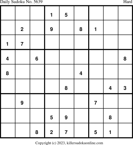 Killer Sudoku for 8/11/2023