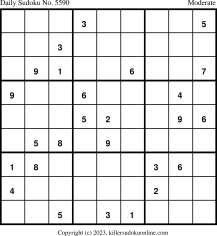 Killer Sudoku for 6/23/2023
