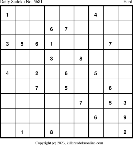 Killer Sudoku for 9/22/2023