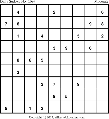 Killer Sudoku for 5/28/2023
