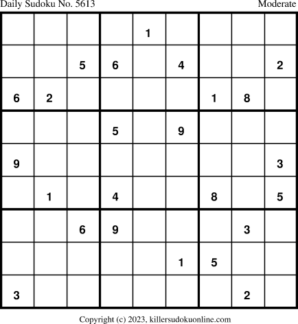 Killer Sudoku for 7/16/2023