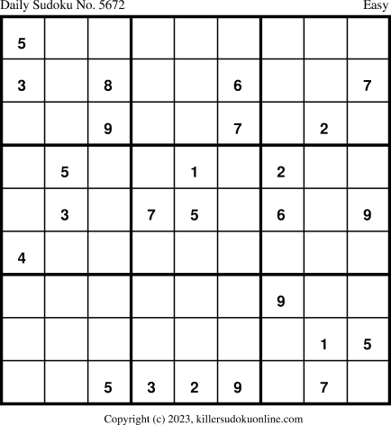 Killer Sudoku for 9/13/2023