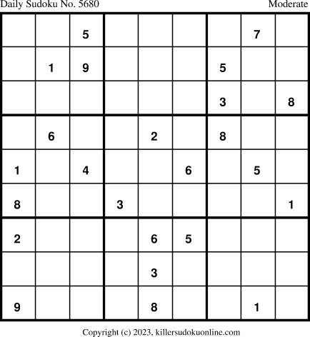 Killer Sudoku for 9/21/2023