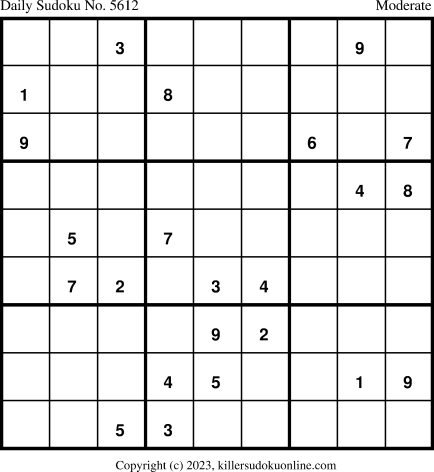 Killer Sudoku for 7/15/2023