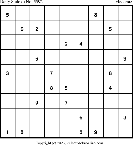 Killer Sudoku for 6/25/2023