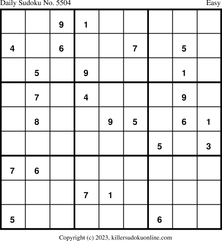 Killer Sudoku for 3/29/2023