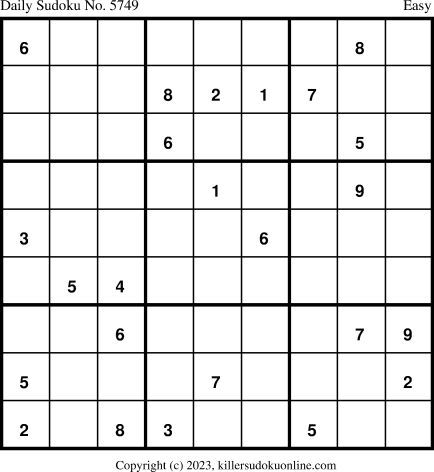 Killer Sudoku for 11/29/2023