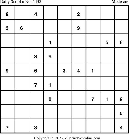 Killer Sudoku for 1/22/2023