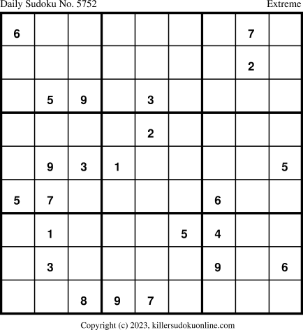 Killer Sudoku for 12/2/2023