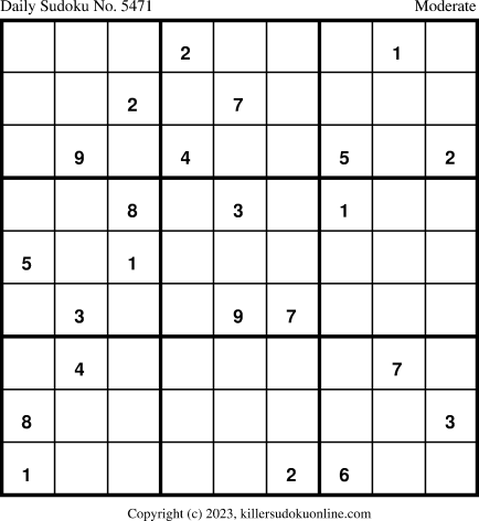Killer Sudoku for 2/24/2023