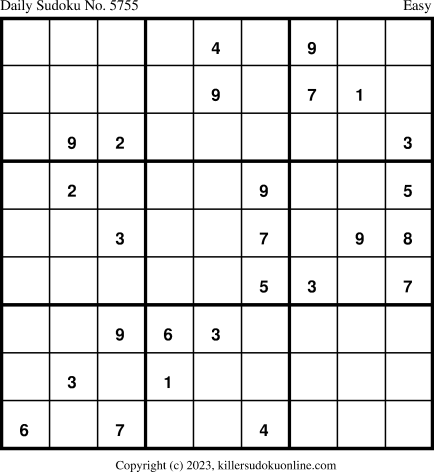 Killer Sudoku for 12/5/2023