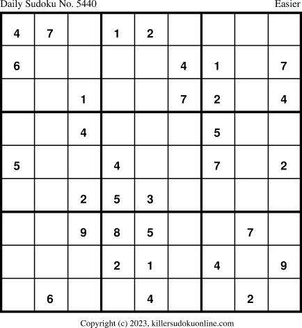Killer Sudoku for 1/24/2023
