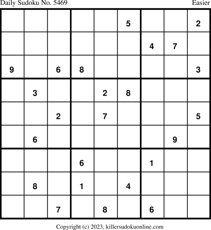 Killer Sudoku for 2/22/2023