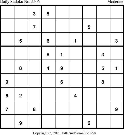 Killer Sudoku for 3/31/2023
