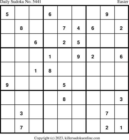 Killer Sudoku for 1/25/2023