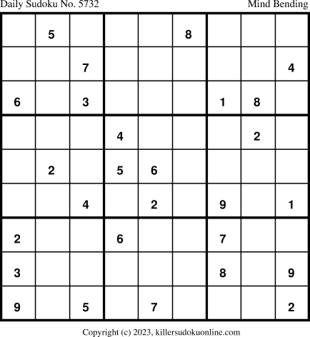 Killer Sudoku for 11/12/2023