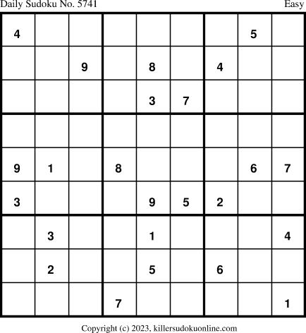 Killer Sudoku for 11/21/2023
