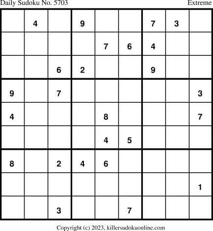 Killer Sudoku for 10/14/2023