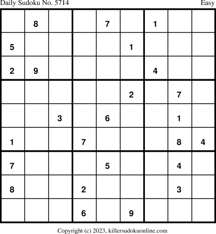 Killer Sudoku for 10/25/2023
