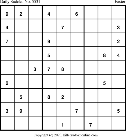 Killer Sudoku for 4/25/2023