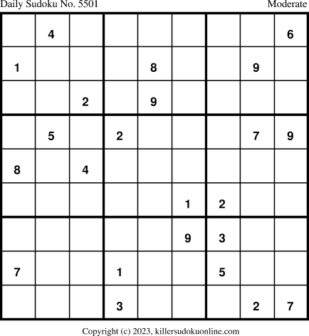 Killer Sudoku for 3/26/2023