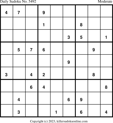 Killer Sudoku for 3/17/2023