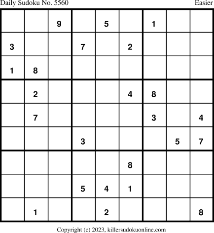 Killer Sudoku for 5/24/2023