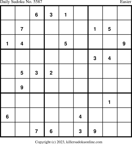 Killer Sudoku for 6/20/2023