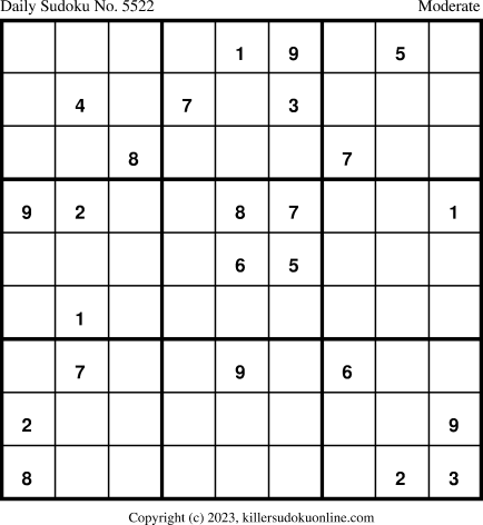 Killer Sudoku for 4/16/2023
