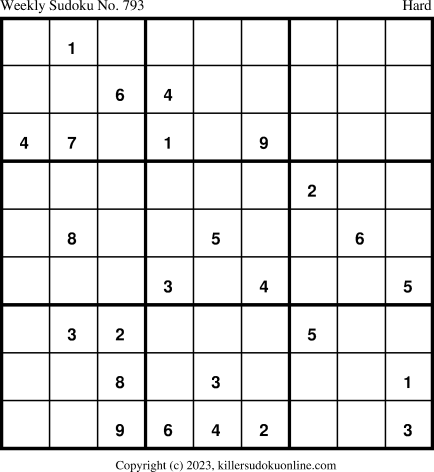 Killer Sudoku for 5/15/2023