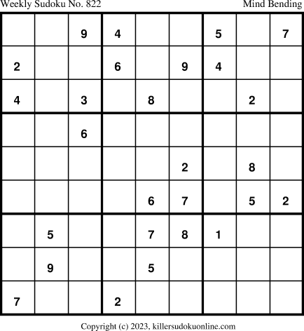 Killer Sudoku for 12/4/2023